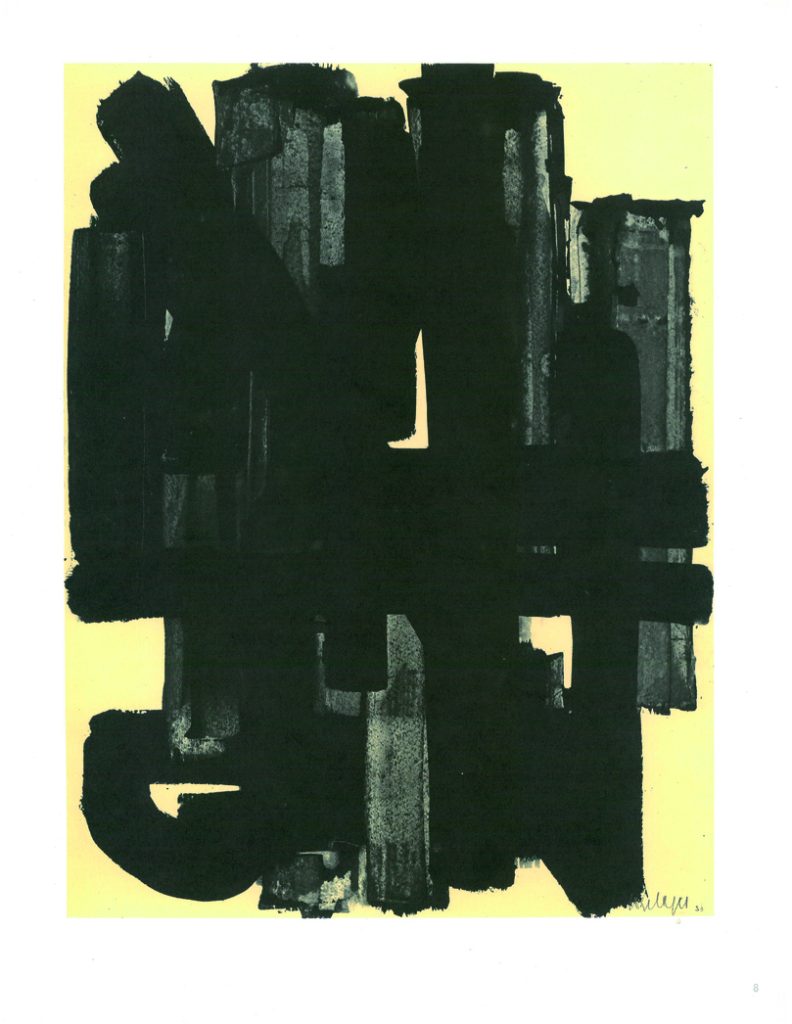 Pierre Soulages Grafic Art 8